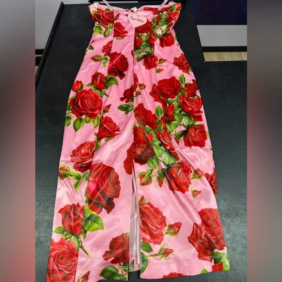 DOLLS KILL SUGAR THRILLZ ROMANTIC GETAWAY MIDI DRESS - Picture 2 of 3